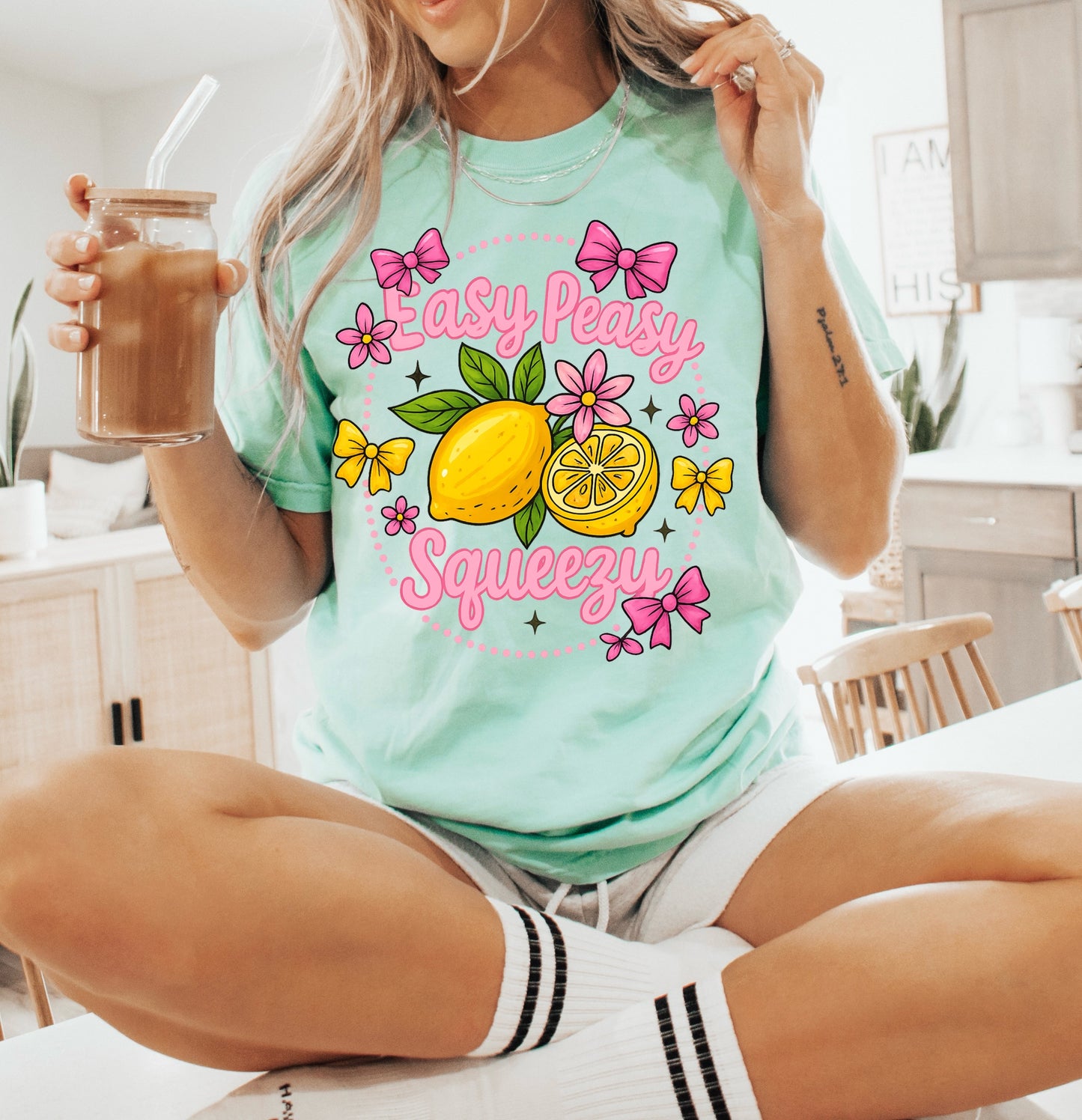 Preppy Lemon Summer DTF Transfer