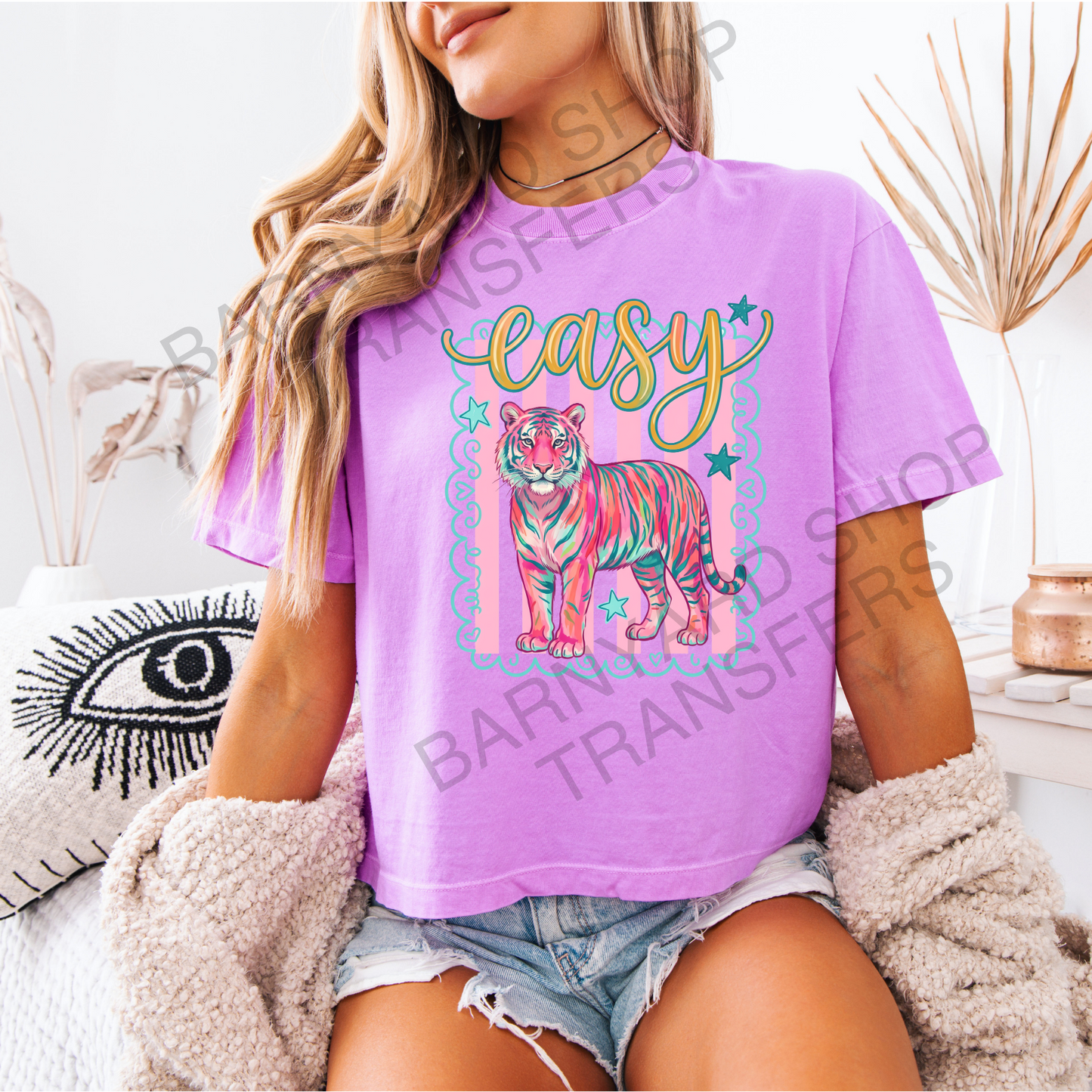 Easy Tiger, DTF Heat Transfer