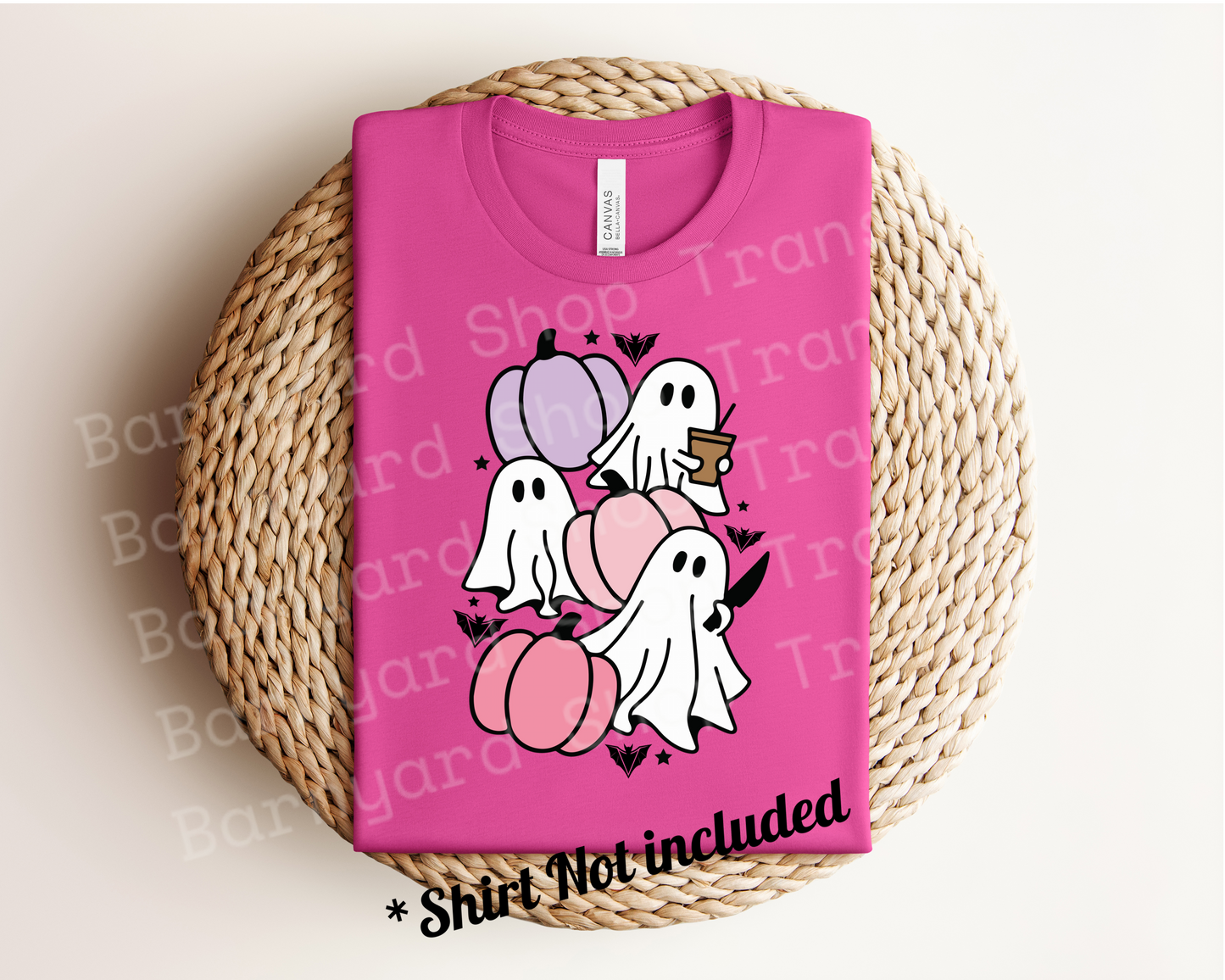 DTF Transfer “ Pastel Pumpkin Trio” *SHIRT NOT INCLUDED*