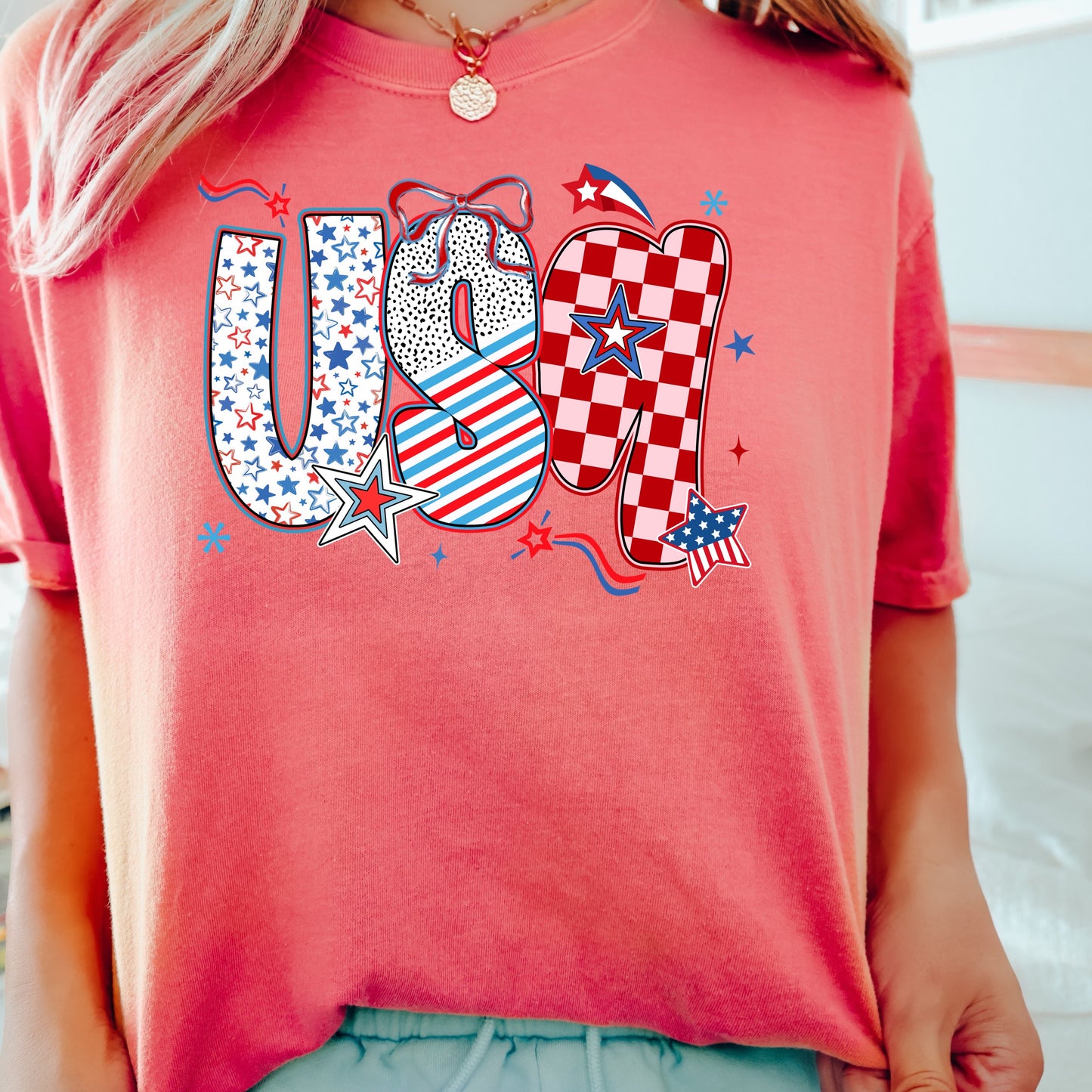 Coquette USA, DTF Transfer