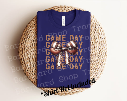 DTF Transfer “Football Game Day” *SHIRT NOT INCLUDED*