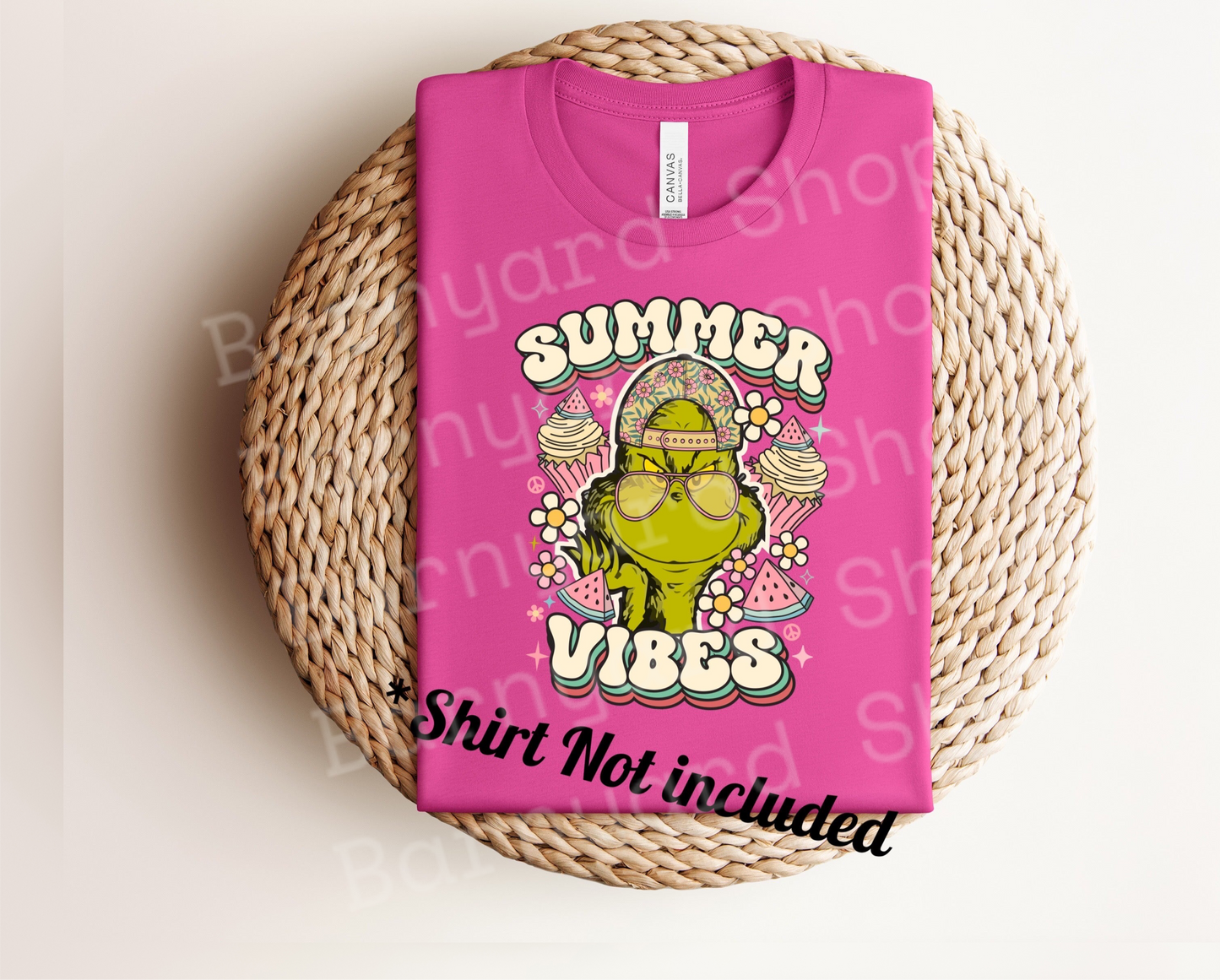 "Summer Vibes G" DTF Transfer *SHIRT NOT INCLUDED*
