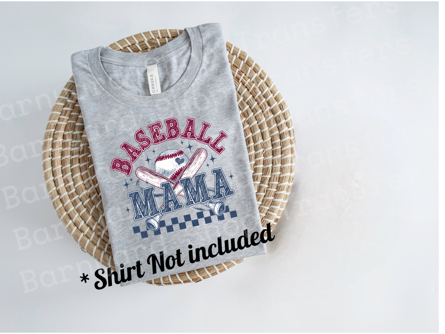Baseball Bat Mama,Dtf Transfer