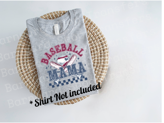 Baseball Bat Mama,Dtf Transfer