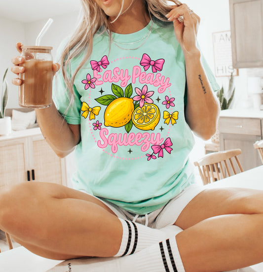 Preppy Lemon Summer DTF Transfer