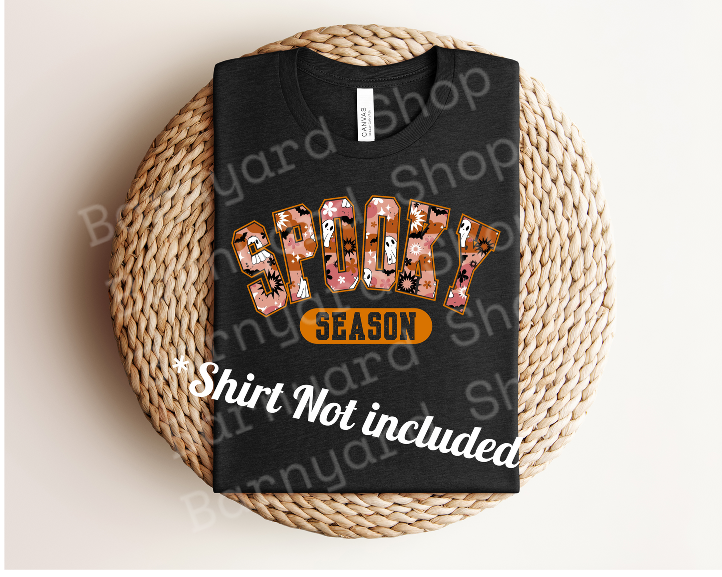 Boho Spooky Season , SHIRT NOT INCLUDED*
