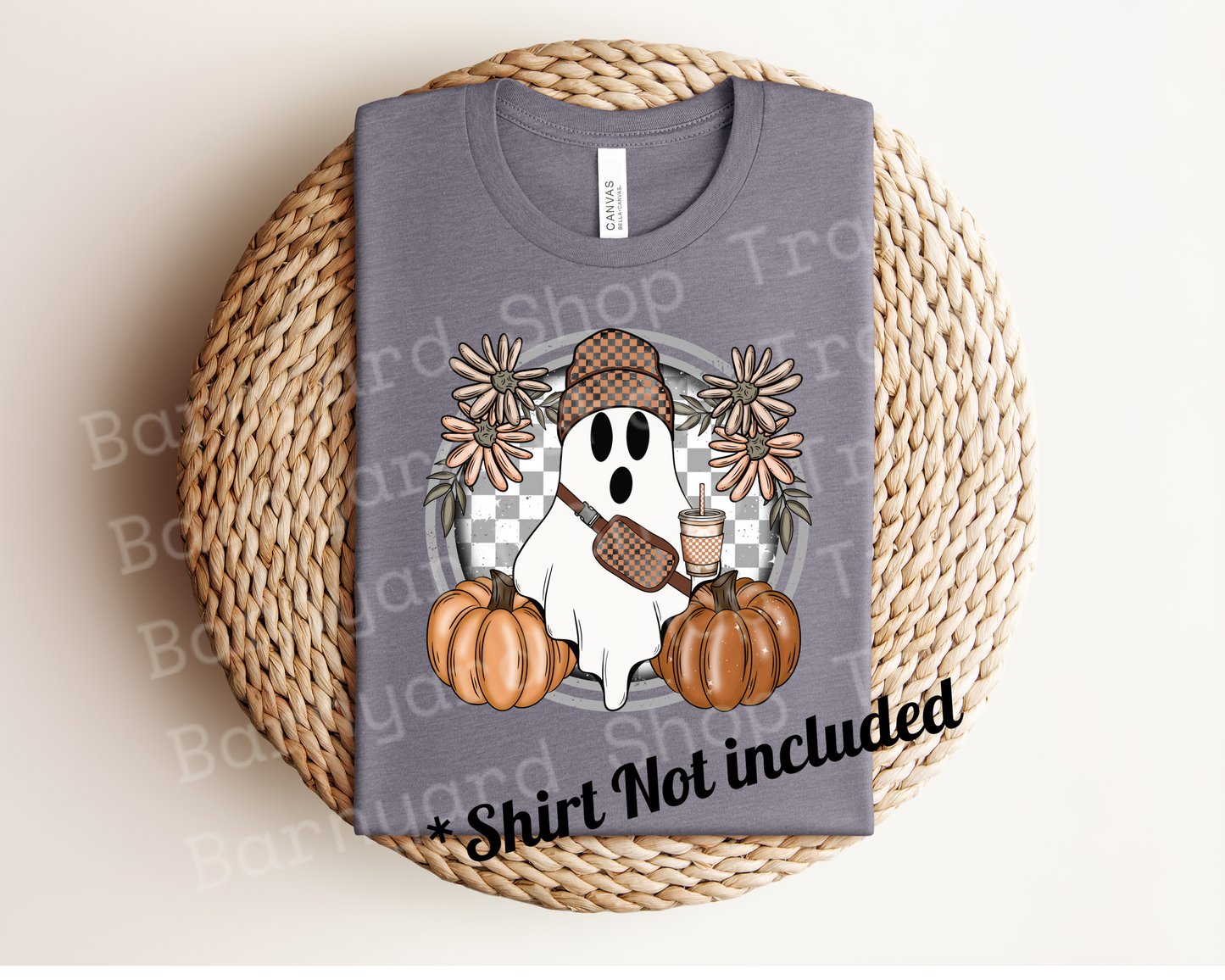 Bougee Ghost Coffee Halloween DTF Transfer