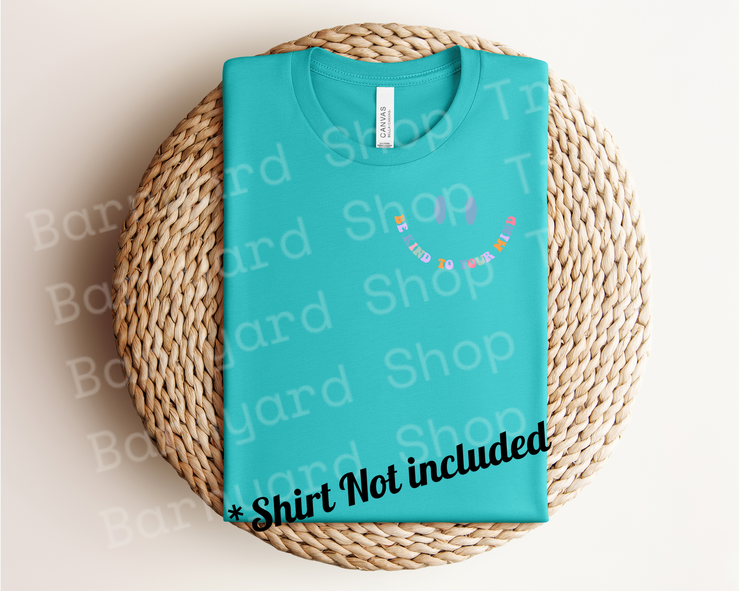 Mental Health adult print with pocket print DTF Transfer *SHIRT NOT INCLUDED*
