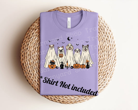 “Spooky Dogs” DTF Transfer *SHIRT NOT INCLUDED*