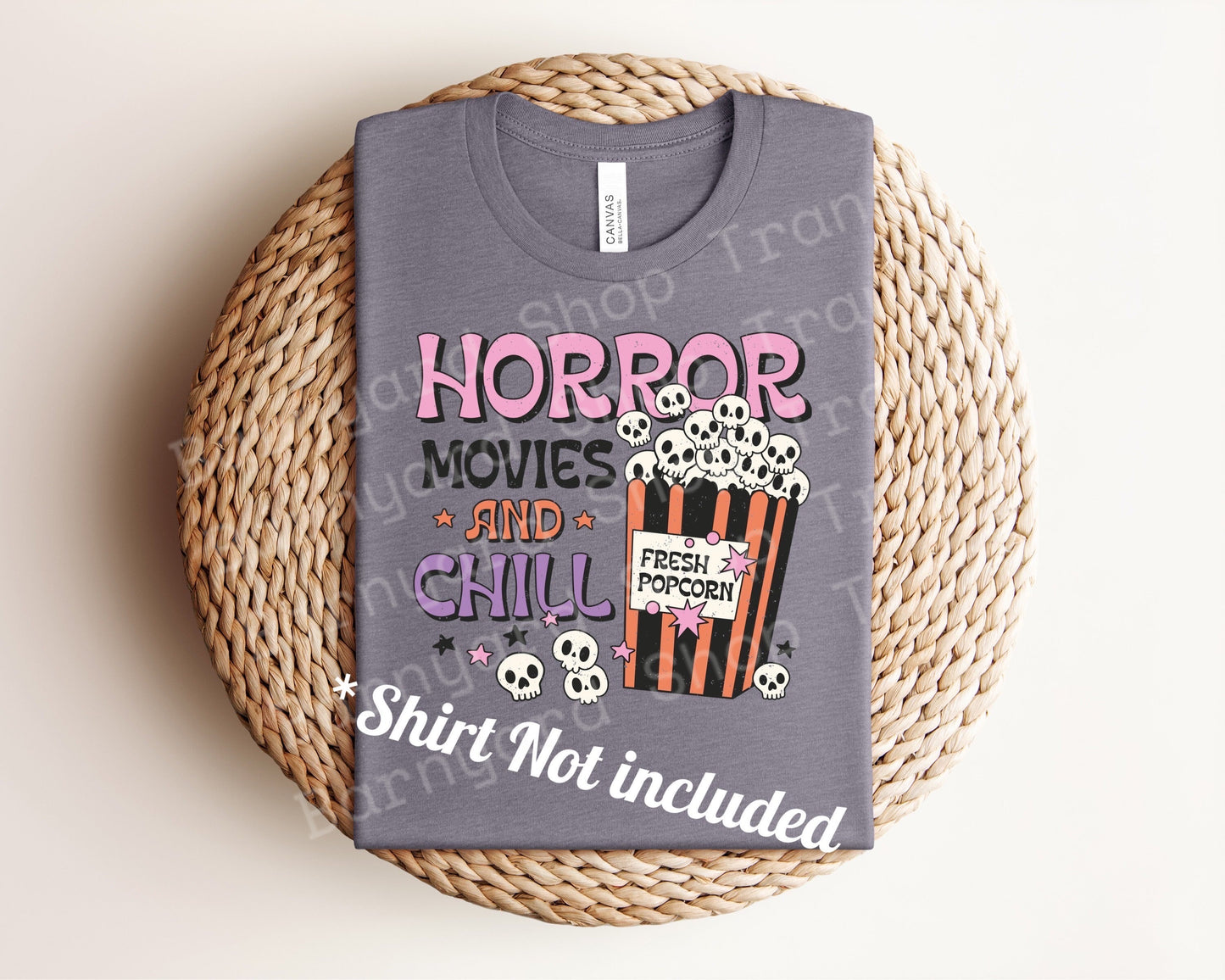 “Horror Movies”DTF Transfer *SHIRT NOT INCLUDED*