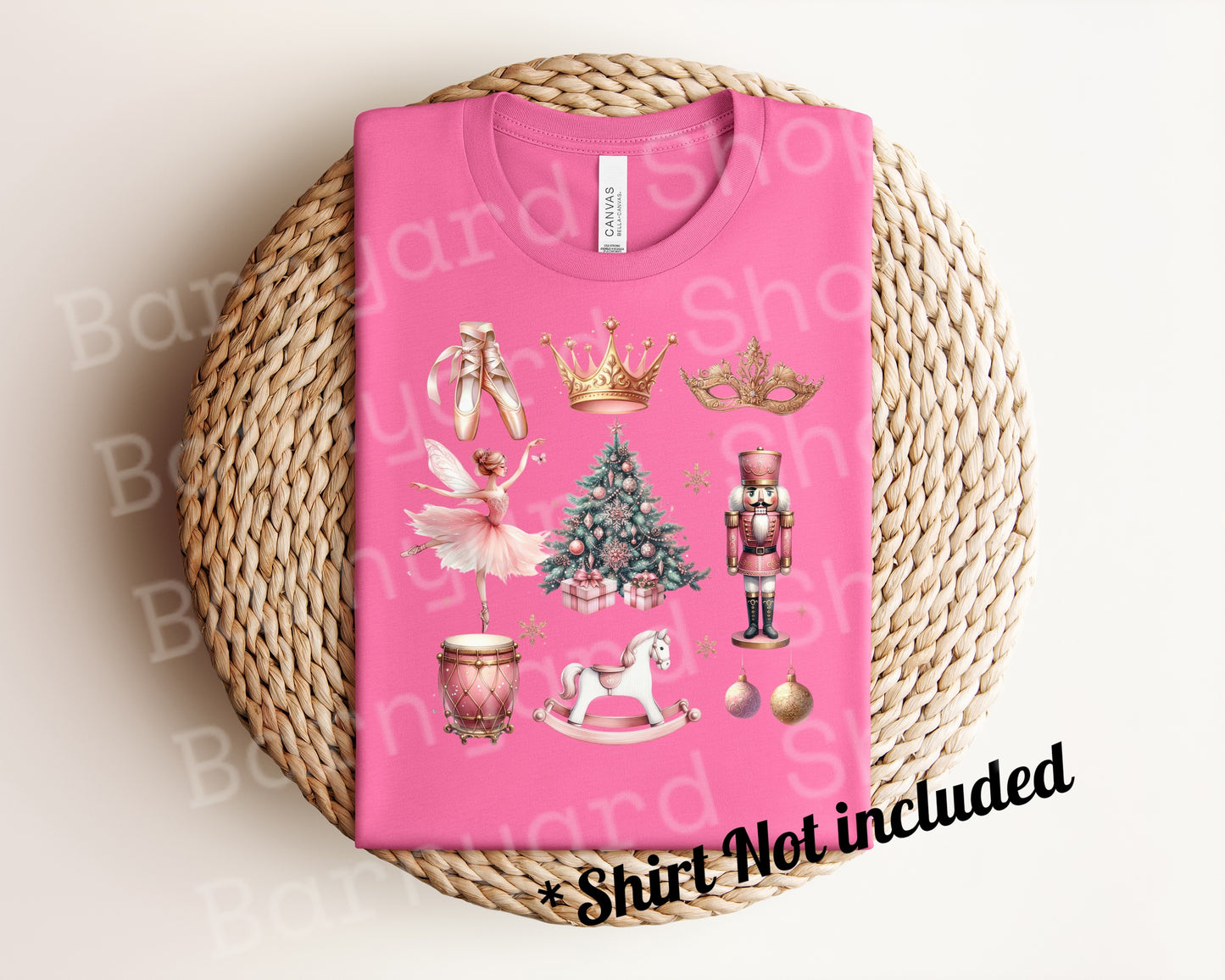 Pink Ballet Nutcracker DTF Print *shirt not included