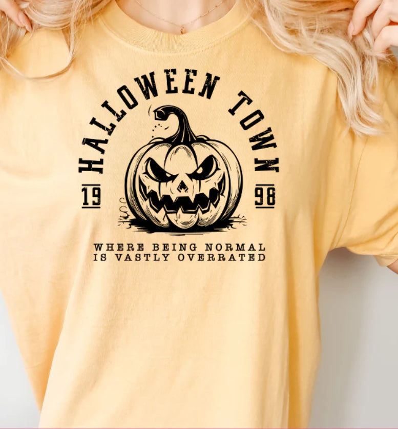 Halloween Town , Screen Print Transfer * shirt not included
