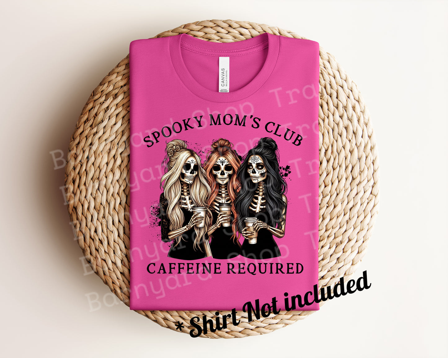 Spooky Mom’s Club DTF Transfer *SHIRT NOT INCLUDED*
