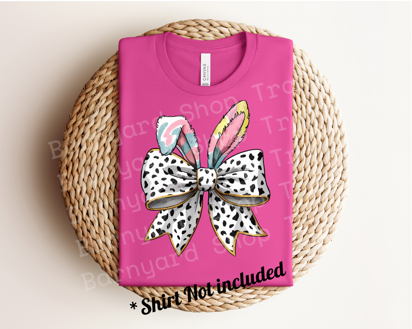 Easter Bunny Ears Coquette Dtf Transfer