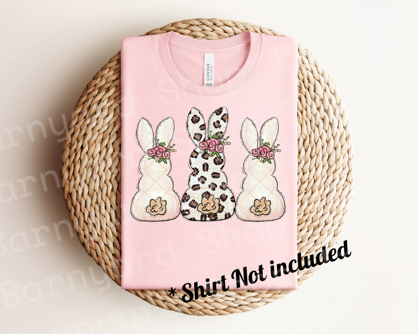Easter Bunny Trio Dtf Transfer