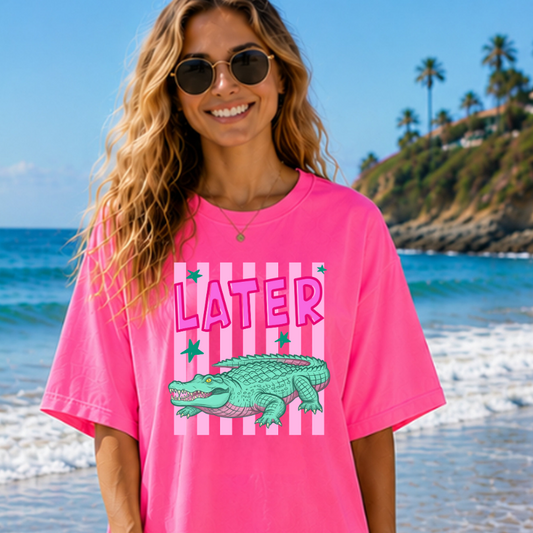 Later Gator, DTF Heat Transfer