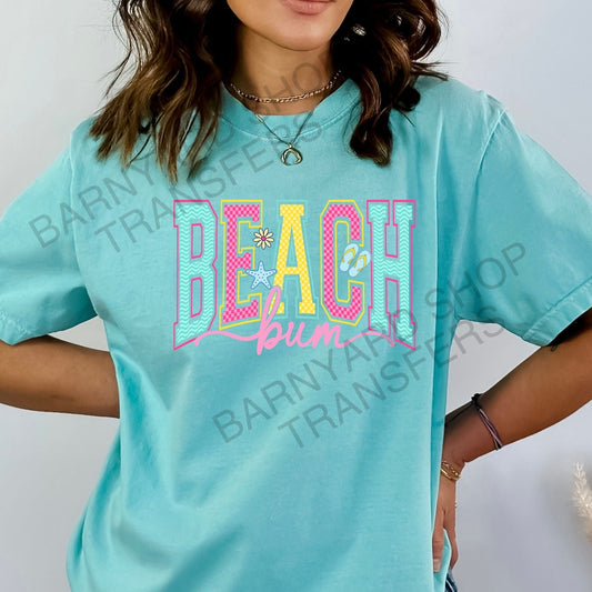 Beach Bum, DTF HeatTransfer